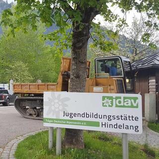 Bagger auf dem Jubi-Parkplatz, Foto: Jubi/Nico Löder