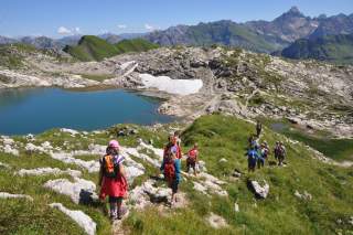 Berge, Seen und kleine Pfade